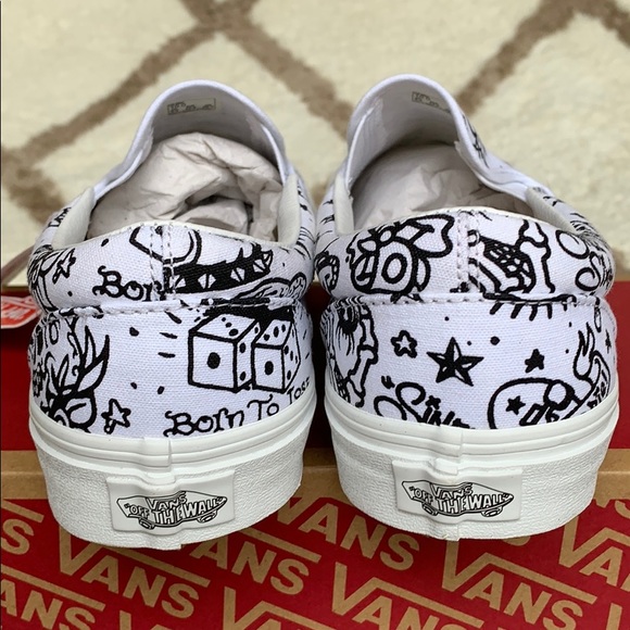 VANS CLASSIC SLIP-ON U-Color Tattoo/True WMNS - Picture 10 of 16